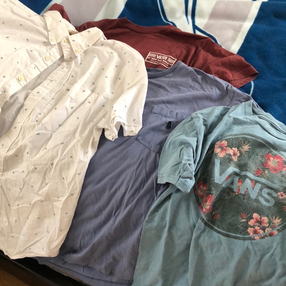 4 Small Shirt Lot (get everything pictured)